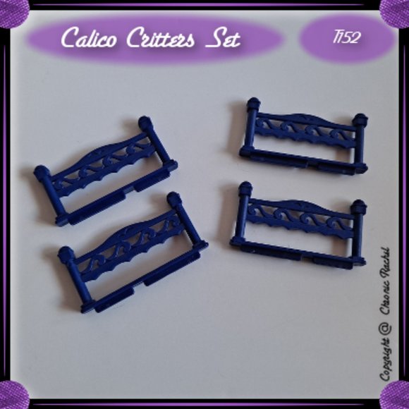 4-Piece Calico Critters Lighthouse Fence - Picture 2 of 2